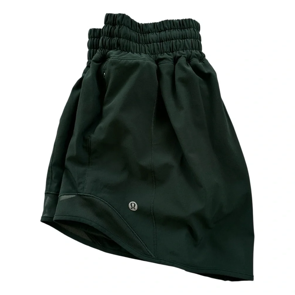 lululemon athletica Women's Dark Green Athletic Shorts